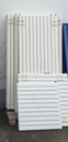 Radiateur acier lame double à plat