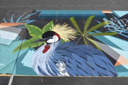 Panneau OSB graphé 12mm oiseau